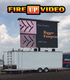 mobile led video board screen for event rental