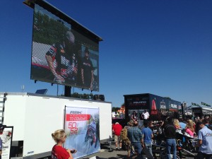 grand forks ND rent a large outdoor mobile screen tv for your event