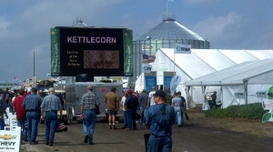 Rent a mobile Jumbotron screen for you farm show